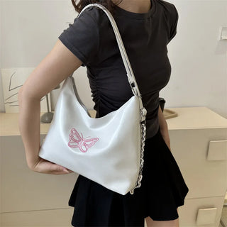 شنطة صغيرة أنيقة للنساء - 2023 Hot Pu Leather Shoulder Fur Tote La