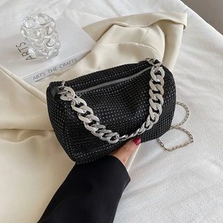 شنطة نسائية موضة 2025 للنساء - 2023 New Women's Bag Full Drill Hourglas