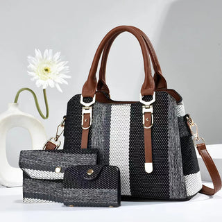 شنطة كتف كاجوال للنساء - 2024 Bags Set New Designer Purses High Q