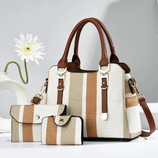 شنطة كتف كاجوال للنساء - 2024 Bags Set New Designer Purses High Q