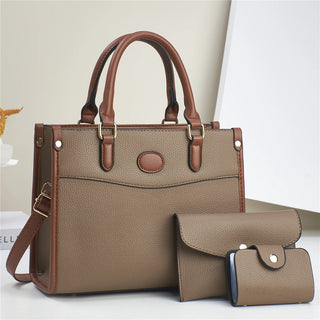 شنطة كتف عصرية للنساء - 2024 Fashion Ladies Shoulder Bags Set La
