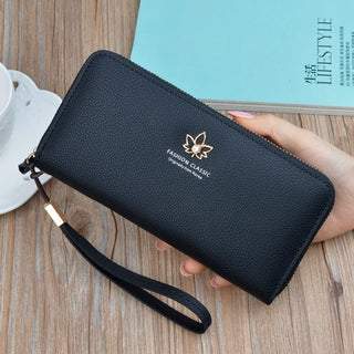 شنطة جلد كاجوال للنساء - 2024 New Design Ladies Pu Leather Wallet