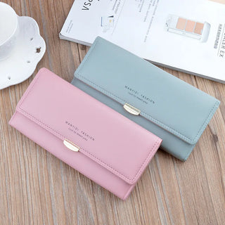 شنطة نسائية كلاسيك للنساء - 2024 New Design Ladies Pu Leather Wallet