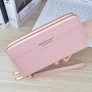 شنطة سهرة عصرية للنساء - 2024 New Design Ladies Pu Leather Wallet