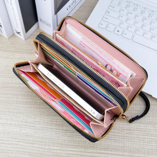 شنطة سهرة عصرية للنساء - 2024 New Design Ladies Pu Leather Wallet