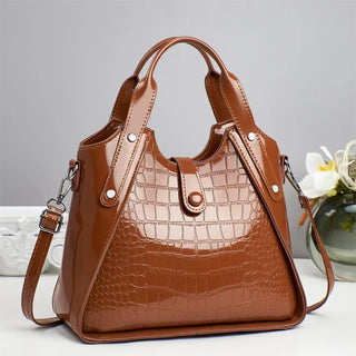 شنطة نسائية موضة 2025 للنساء - 2025 Crocodile Pattern Women's Handbag L