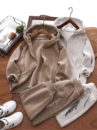 موضة 2025 جديد children's cotton sports بدلة for أولاد كاجوال hooded baseball بدلة with printed pattern fashionable for خريف