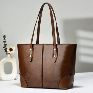 شنطة كروس كلاسيك للنساء - 2025 New PU Leather Women Tote Bags Ladi