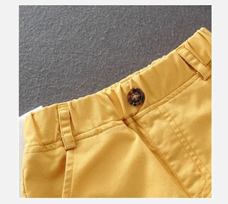 موضة 2025 صيف أولاد pants كاجوال korean-ستايل overalls for babies and أطفال straight cut design-foreign tide clothing