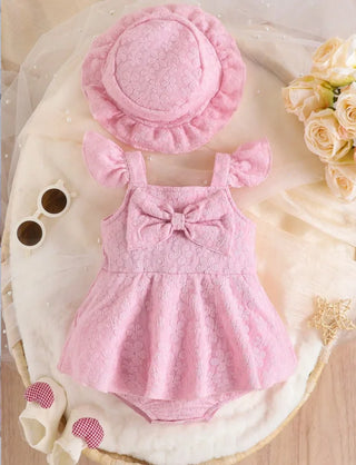 موضة 2025 صيف جديد ins cotton trend بدلة طقم قطعتين for baby بنات