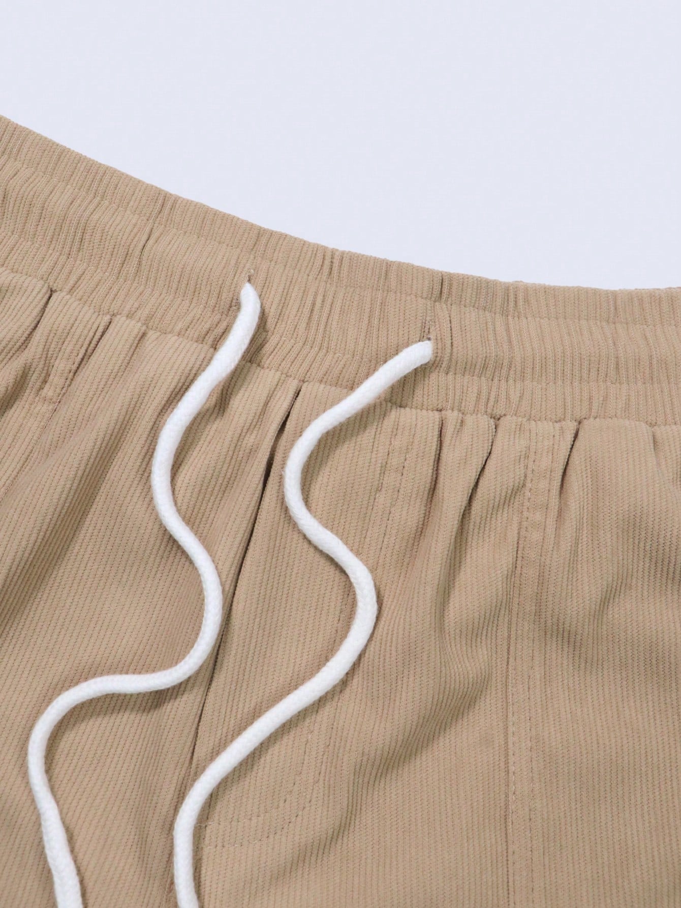 شورت رياضي خارجي قطني مرن متعدد الجيوب