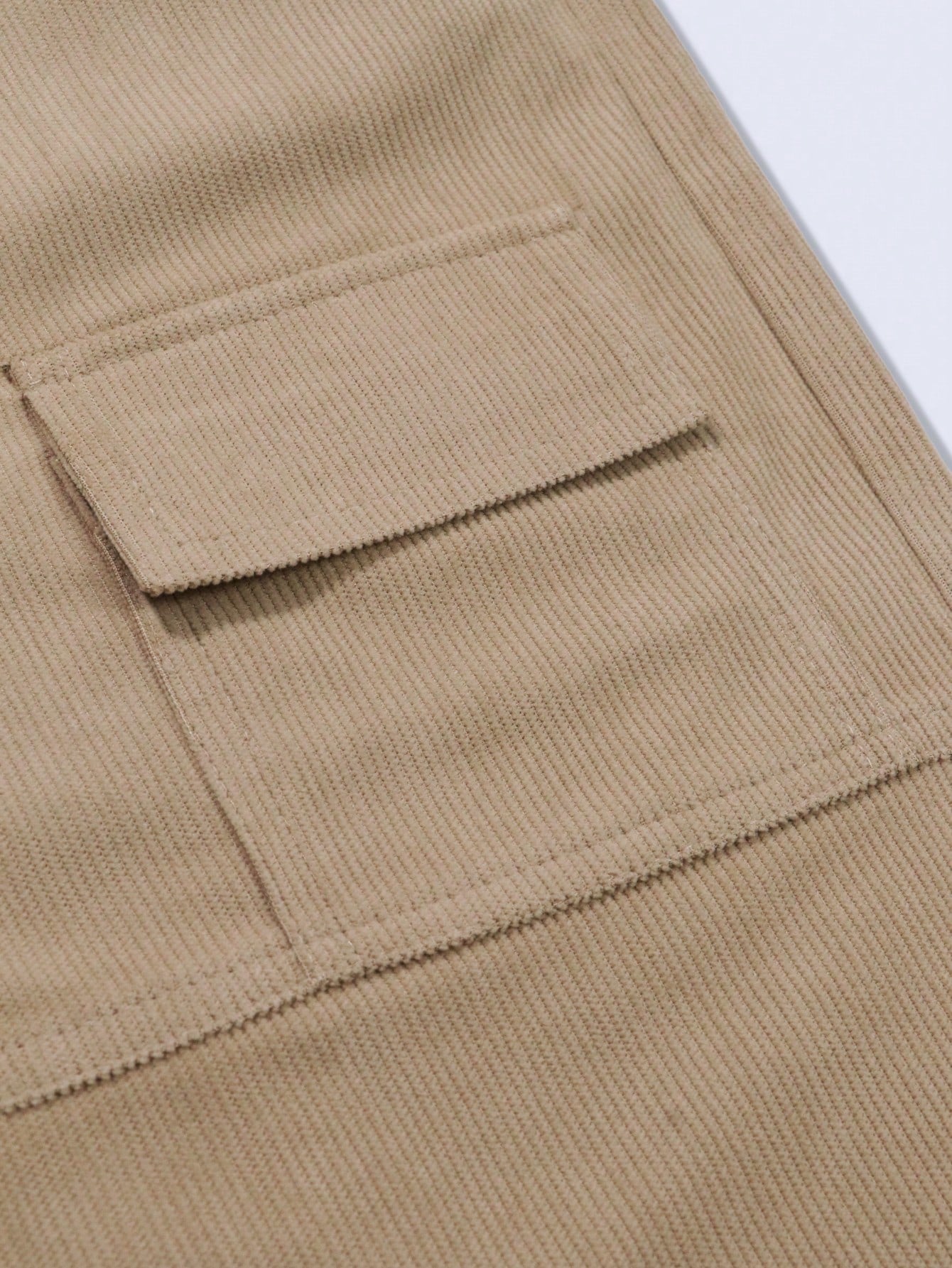 شورت رياضي خارجي قطني مرن متعدد الجيوب