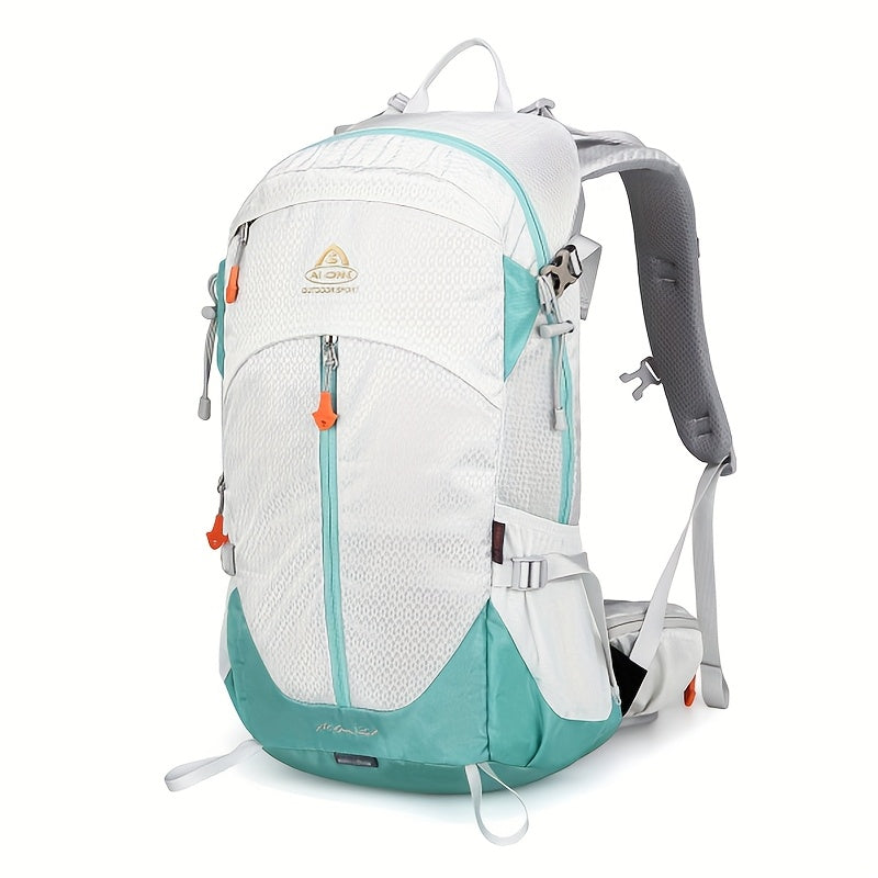 حقيبة ظهر خفيفة الوزن 35L من AIONE - نايلون قابل للتنفس، أحزمة كتف قابلة للتعديل، أقسام بسحابات، مثالية للرياضات الخارجية، التخييم والرحلات، معدات التخييم | حقيبة ظهر متعددة الاستخدامات | حقيبة نايلون متينة