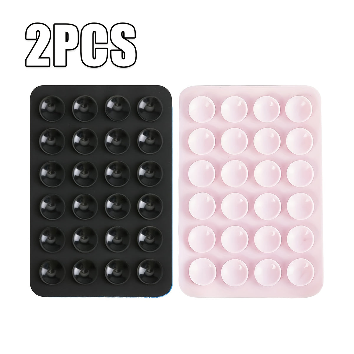 1/2/3/4/5 قطع حامل هاتف جل السيليكا للتثبيت، قبضة قوية بدون استخدام اليدين للسيلفي والفيديو - متين من السيليكون اللاصق، مناسب لاستخدام في الحمام، مثالي لتسجيل الفيديوهات والتصوير، يمكن تثبيته على المرآة، حامل الهاتف المحمول