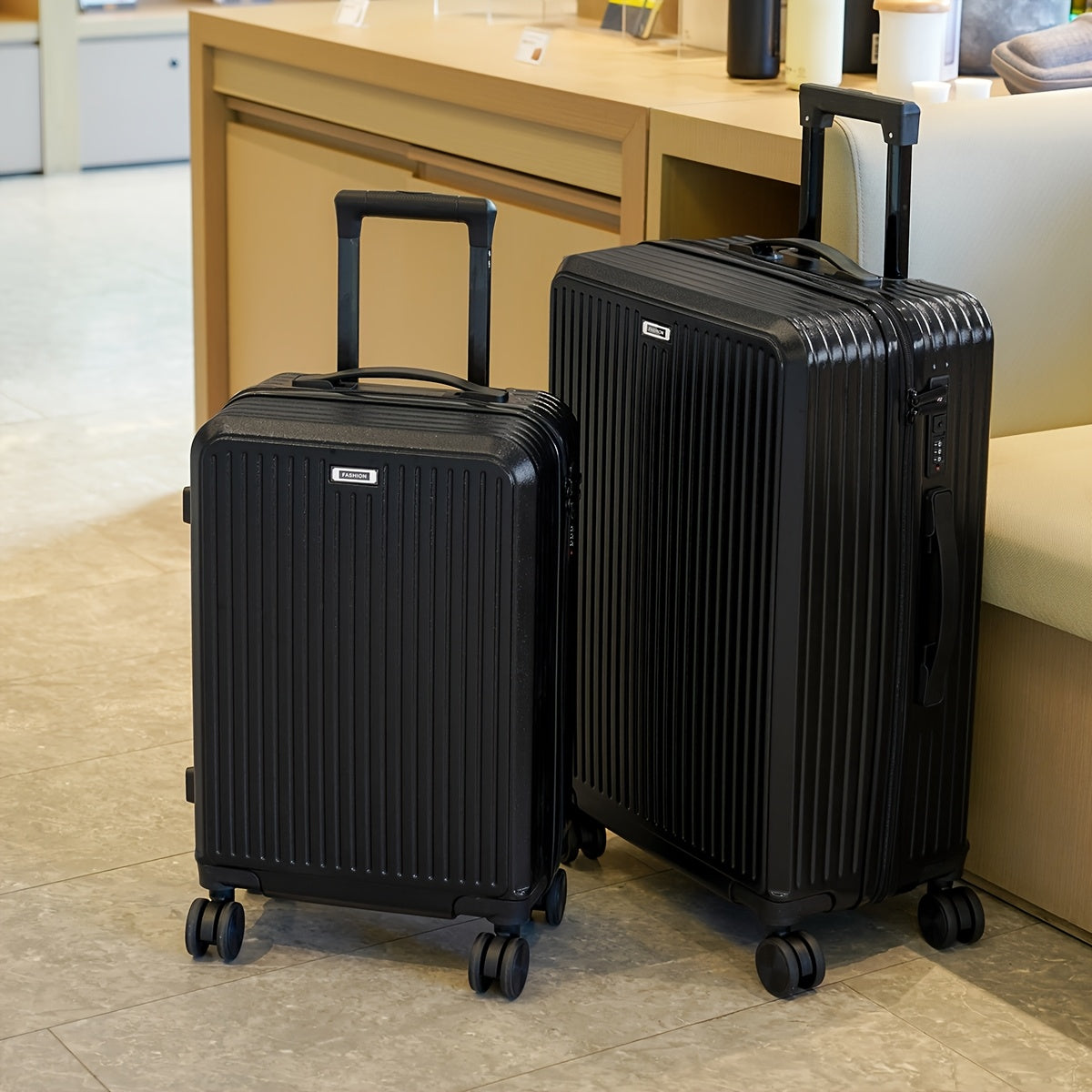 حقيبة سفر خفيفة سعة كبيرة 24 بوصة مع حقيبة يد 20 بوصة، عجلات دوارة هادئة، غلاف صلب، قفل TSA، متوفرة بألوان متعددة - مثالية للسفر، رحلات العمل، والعودة إلى المدرسة، بوليستر، عطلة نهاية الأسبوع، الطلاب