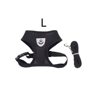 حزام صدر للكلاب، طوق شبكي للحيوانات الأليفة، حبل عاكس قابل للتنفس للجراء، مستلزمات الحيوانات الأليفة قابلة للتعديل، هدايا عيد الميلاد