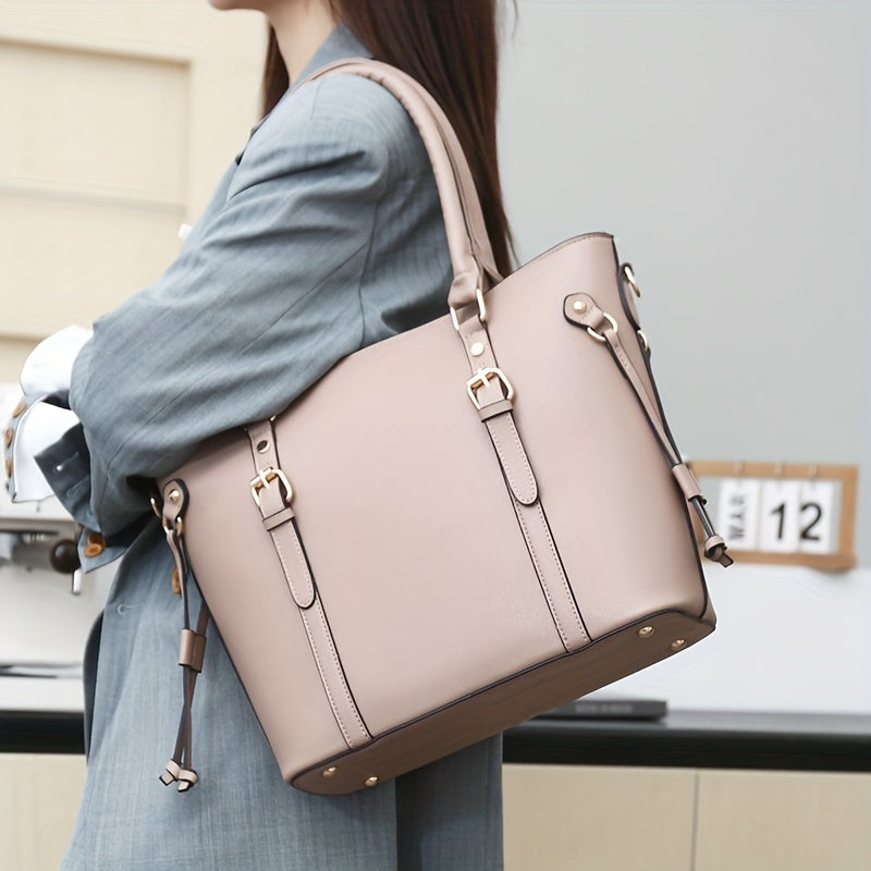 حقيبة كتف متعددة الاستخدامات عصرية 2025 بسعة كبيرة - حقيبة محفظة ريترو أنيقة