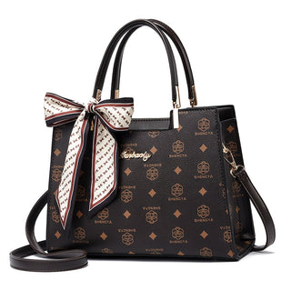 حقيبة توت نسائية جديدة 2024 بسعة كبيرة مع حزام كتف قابل للفصل - طباعة هندسية، إغلاق بسحاب وبطانة بوليستر، ألوان: بني/بيج/أبيض، متعددة الاستخدامات للعمل والسفر والخروجات اليومية