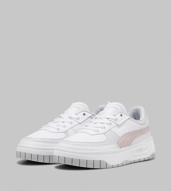 CALI Dream Queen Color Block Lace-Up Sneakers