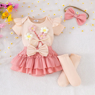 3pcs newborn أطفال clothing children clothes baby بنت clothes طقم toddler بنت clothes bebe بنت outfits