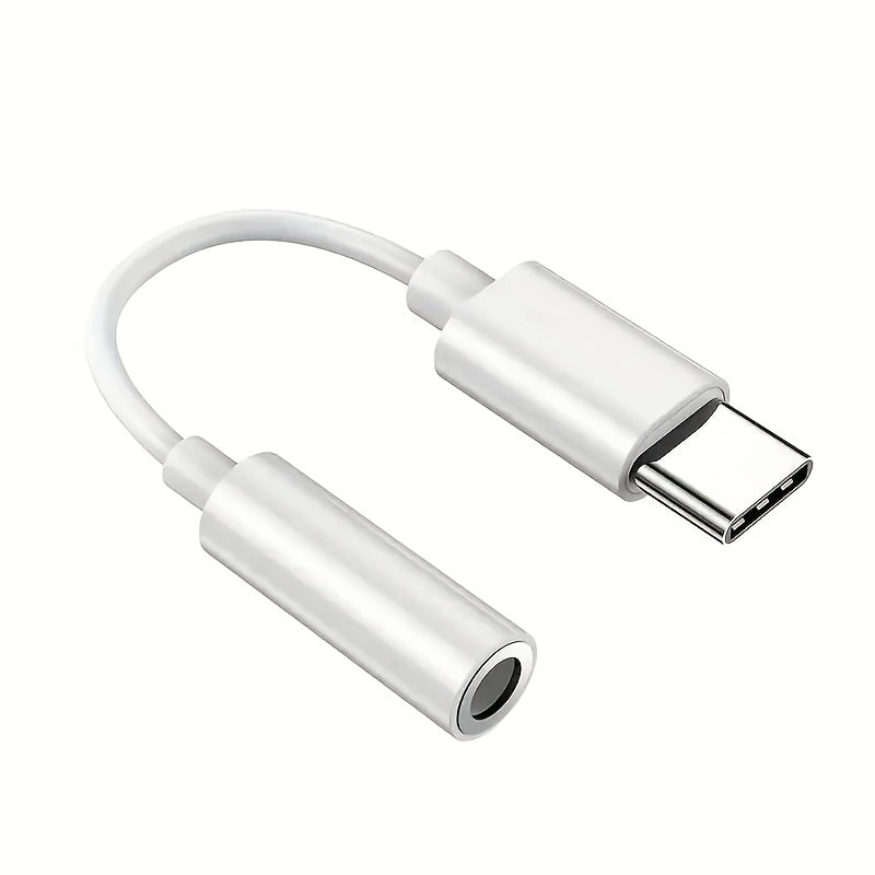 محول USB Type C إلى 3.5 ملم لاسلكي، كابل صوت AUX، متوافق مع هواوي هونور شاومي ريدمي، يعمل بالطاقة USB، جهد التشغيل ≤36 فولت، لا يتطلب بطارية