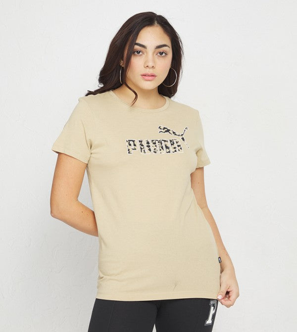 Logo Printed Short Sleeves Active T-Shirt