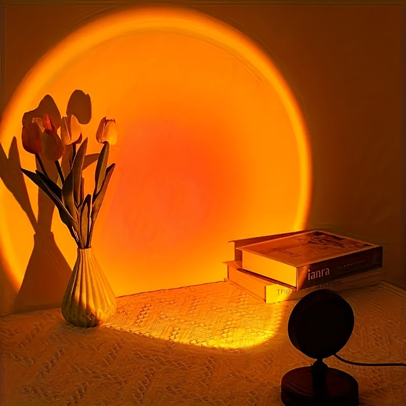 ضوء أجواء الغروب، ضوء إسقاط الغروب LED، ضوء الإسقاط الداخلي، زينة غرفة النوم وغرفة المعيشة بضوء الإسقاط الأجوائي، ضوء التصوير/الملء، حفلة، تزيين الغرفة