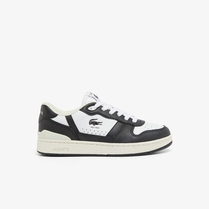 مجموعة أحذية رياضية جلدية للنساء T-clip Lacoste