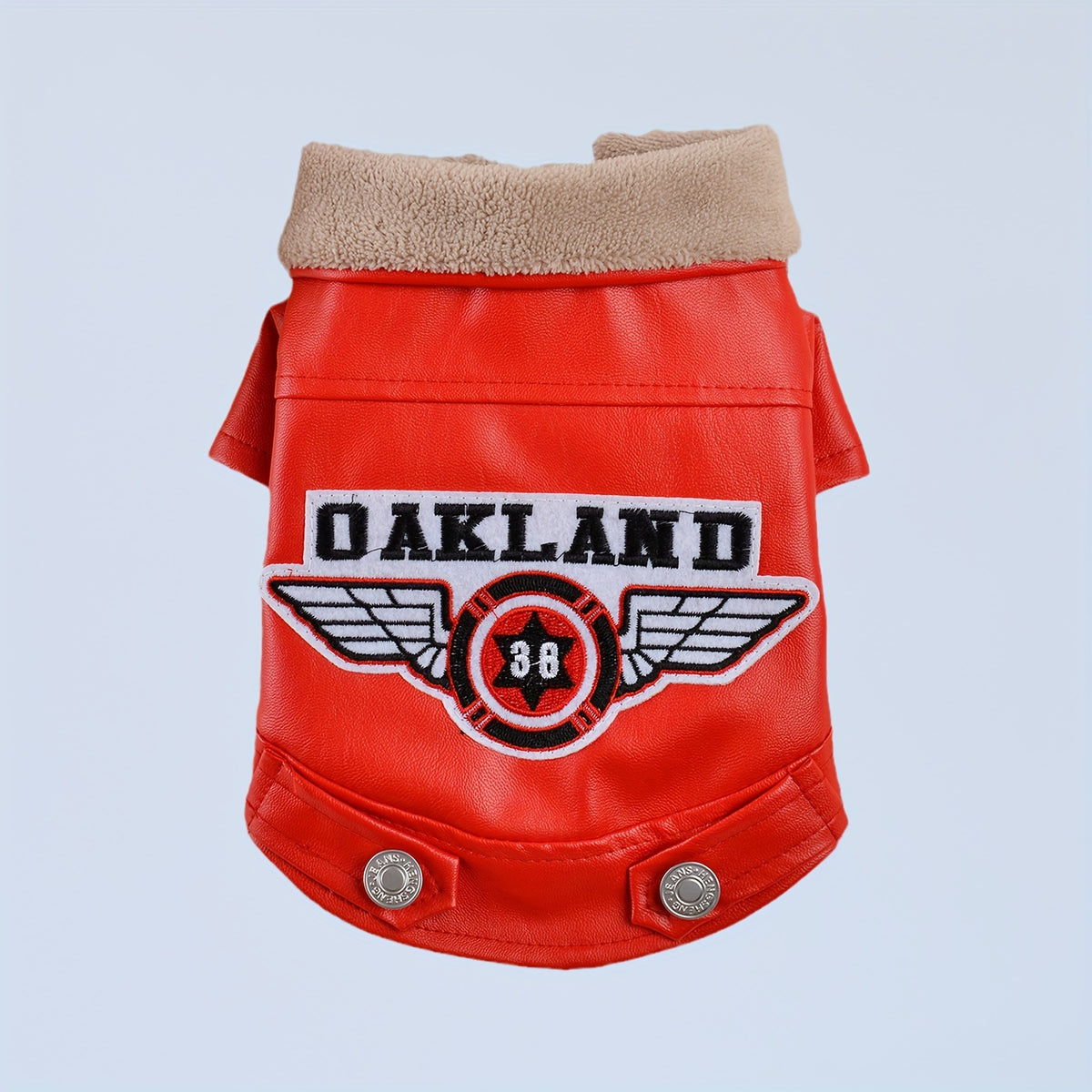 جاكيت مريح مبطن بالفليس للحيوانات الأليفة - مقاوم للماء ودافئ، مثالي للكلاب الصغيرة إلى الصغيرة جدًا - مثالي لليوركيز، المالطي، البيشون، البوميرانيان، الشيهواهوا - بتصميم أنيق للدراجات النارية، غسيل يدوي فقط