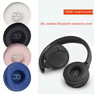 وسادات أذن بديلة من Chic Rain لسماعات T500BT T450 510BT - وسادات أذن من الفرو الصناعي بقطر 70 ملم - غطاء أذن مريح ومتين