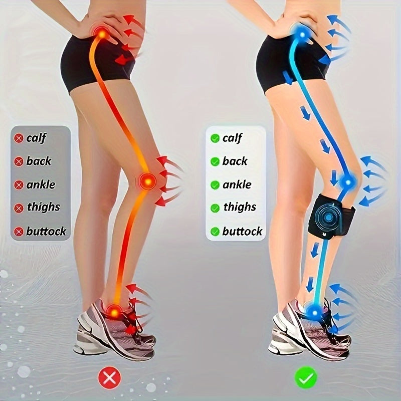 2 قطعة/مجموعة دعم فوري مع وسادة ضغط وضغط مخصص - دعامة عجزية وركبة ومؤخرة محاكية للراحة، ضغط موجه للرجال والنساء