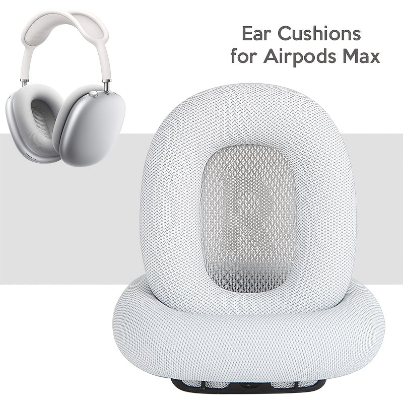 وسادات أذن بديلة تناسب سماعات أيربودز ماكس، مصنوعة من جلد صناعي ناعم ورغوة ذاكرة، مع مغناطيس أقوى، متوفرة بألوان متعددة