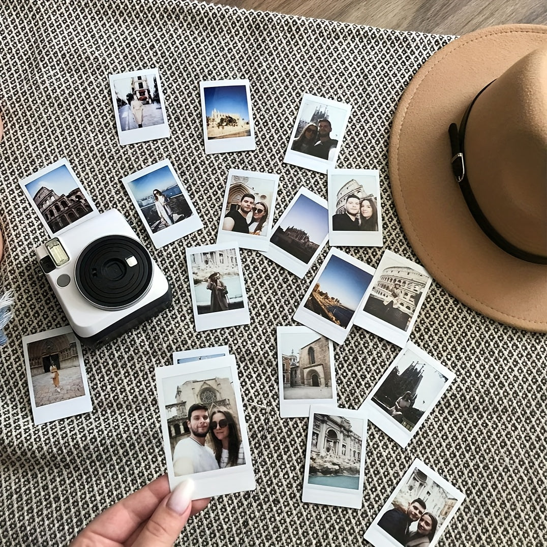 100 ورقة 230gsm لامعة للصور بحجم 8.89x12.7 سم - ورق طباعة احترافي للحبر النفاث بألوان زاهية وتفاصيل حادة، تجفيف فوري وطباعة من جانب واحد، متوافق مع جميع الطابعات الحبرية للمنزل والمكتب