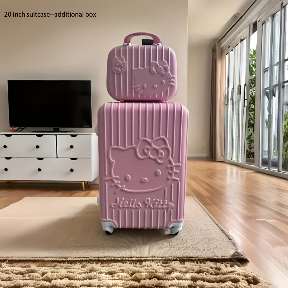 للحقيبة الصلبة بتصميم قابل للتوسيع وبأربع عجلات دوارة ومصنوعة من مادة ABS المتينة مع قفل مشترك ومقبض قوي - مثالية للسفر والعطلات، أساسيات السفر | تصميم لطيف | ABS متين