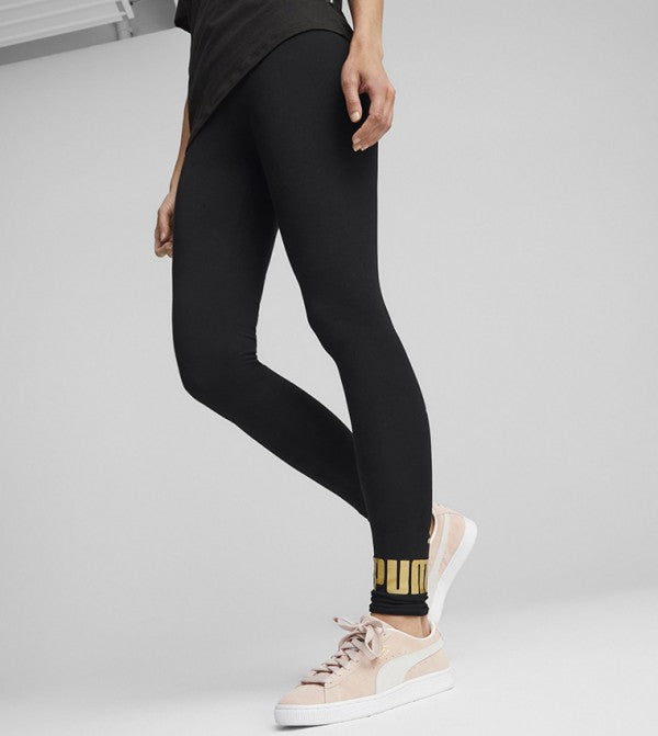 Ess+ Metallic Logo Active Leggings