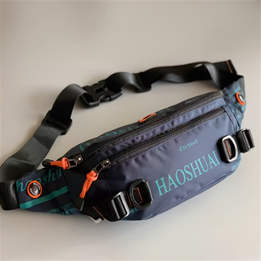 حقيبة خصر خارجية متعددة الوظائف، حقيبة كتف رياضية، حقيبة صدر، حقيبة خصر كبيرة السعة لركوب الدراجات وتسلق الجبال، حقيبة سفر حقيبة تخزين