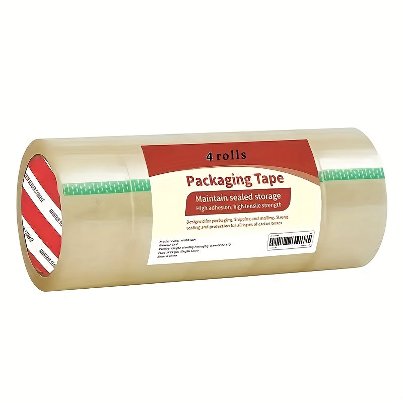 شريط لاصق شفاف متعدد الاستخدامات مناسب للاستخدام في المكتب، والتعبئة والتغليف، والقفل، ولفافة الهدايا، ولا يحتوي على رائحة، ويمنح قوة قوية.