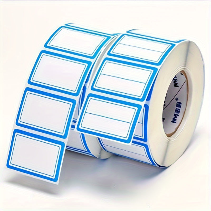 300 ورقة / 1 لفة ملصقات ذاتية اللصق باللون الأزرق والأحمر للمذكرات، تصنيف المستندات، وضع الأسعار، إلخ. مناسبة للمعلمين، الطلاب، القرطاسية، لوازم المدرسة، المكتب، إلخ