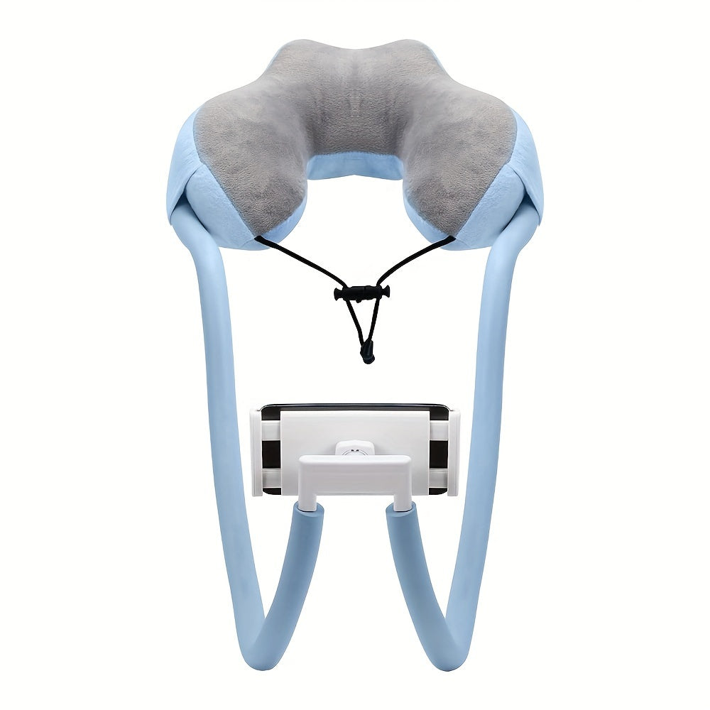 وسادة حماية للرقبة على شكل حرف U، وسادة بجانب السرير، وسادة للسفر والتجارة الخارجية، وسادة للهاتف المحمول، مشهور على الإنترنت، حامل هاتف كسول
