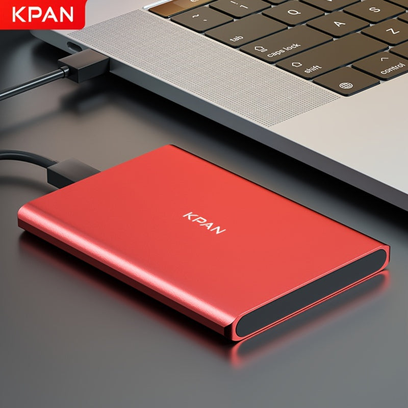 قرص صلب محمول عالي السرعة USB 3.0 بسعة 500 جيجابايت/320 جيجابايت/1 تيرابايت - غلاف معدني بقطر 6.35 سم، مثالي لتخزين PS4، الكمبيوتر الشخصي، ماك، التلفاز، اللابتوب والهواتف الذكية، HDD قابل للتوسيع