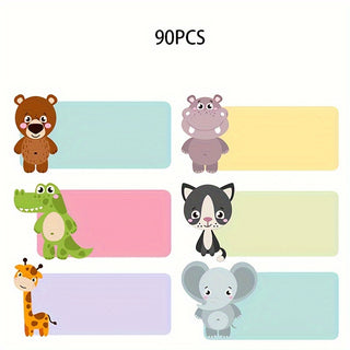 90 ورقة ملصقات عالية الجودة للطلاب والمحترفين في المكاتب ومستلزمات المدرسة – مثالية لعودة إلى المدرسة، التصنيف والترقيم