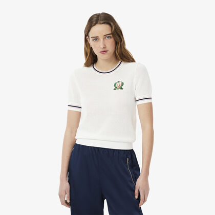 سترة درع مطرزة صناعة فرنسية Lacoste