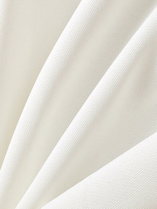 خريف and شتاء جديد women's and children's طقم، bow white أكمام طويلةd sweatshirt with بليسيه دينم جيب طقم قطعتين