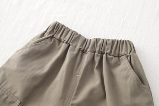 baby طقم صيف جديد أولاد polo shirt أكمام قصيرة t-shirt shorts خفيف طقم قطعتين
