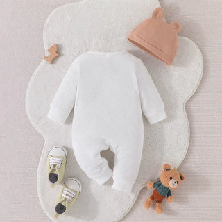 baby ربيع وخريف أكمام طويلة onesie + hat cute baby bear ha climbing climbing clothes children's clothes