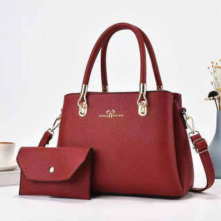 شنطة كروس كاجوال للنساء - Big Capacity Handbag Square Perforated B