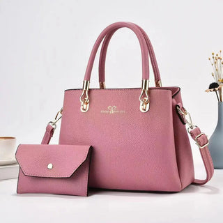 شنطة كروس كاجوال للنساء - Big Capacity Handbag Square Perforated B