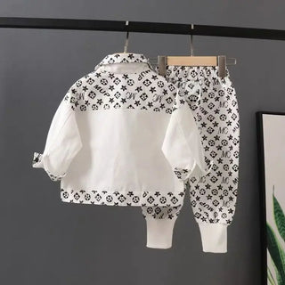 أولاد ربيع suits 2024 جديد korean ستايل workwear stylish handsome baby children ولد ربيع وخريف trendy clothes