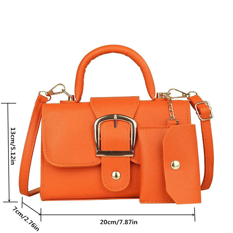 شنطة جلد موضة 2025 للنساء - Cheap Women's Handbags 11 Colors Casual