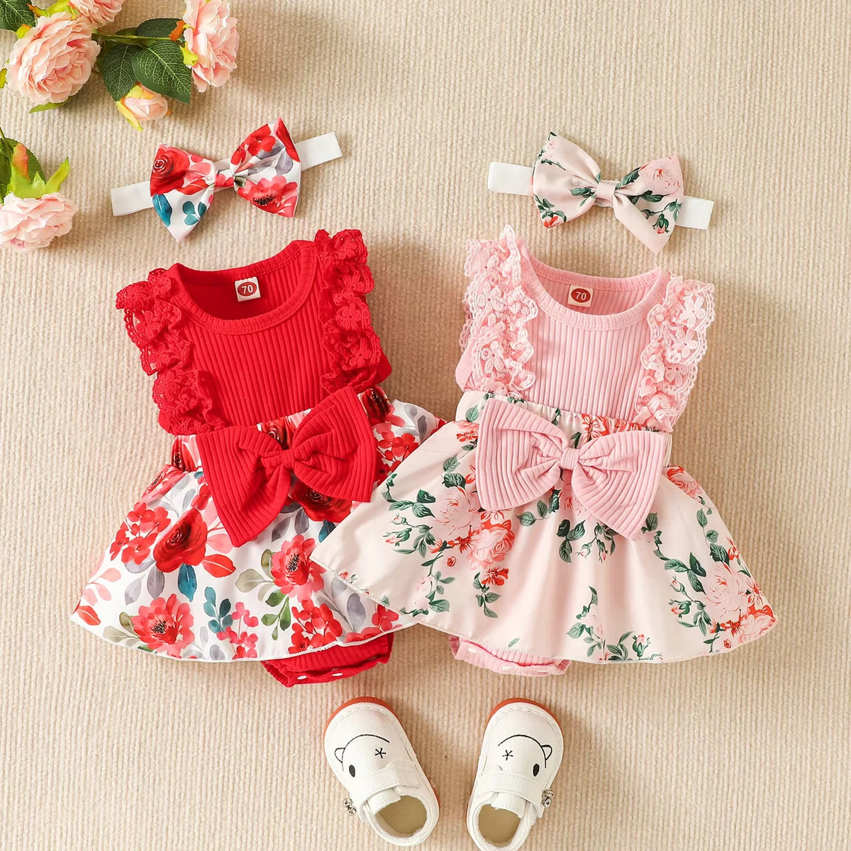 children clothes boutiquetoddler صيف baby بنت clothes 0-3 months